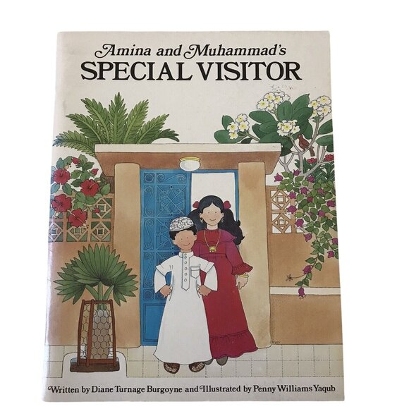 Amina and Muhammads Special Visitor Paperback 1982 Middle East Culture Awareness - Picture 1 of 9